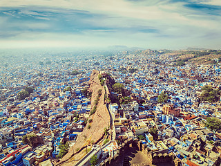 Image showing Jodhpur the Blue city, Rajasthan, India