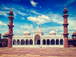 Image showing Moti Masjid Pearl Mosque, Bhopal, India