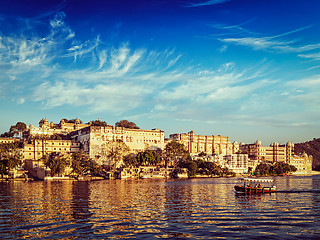 Image showing City Palace. Udaipur, Rajasthan, India