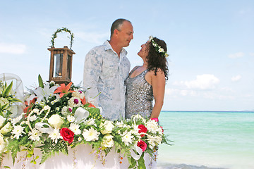 Image showing Bride and groom