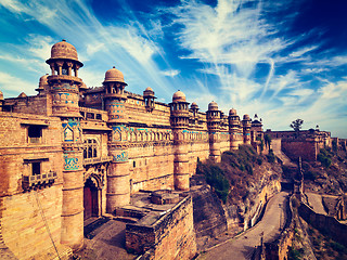 Image showing Gwalior fort, India