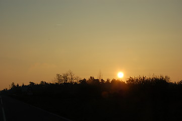 Image showing sun rise