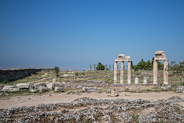 Image showing photo of ancient city Hierapolis