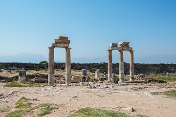 Image showing photo of ancient city Hierapolis