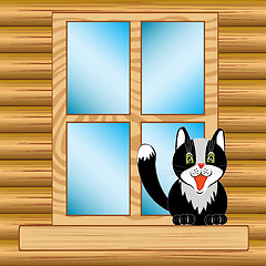 Image showing Window in house