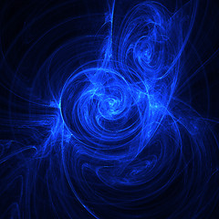 Image showing Blue Fractal