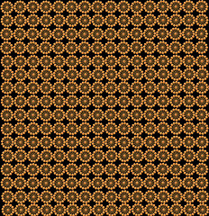 Image showing wallpapers with abstract golden patterns