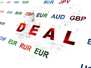 Image showing Business concept: Deal on Digital background
