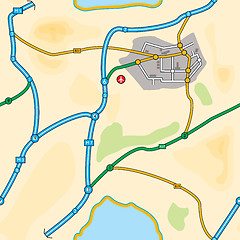 Image showing uk seamless map