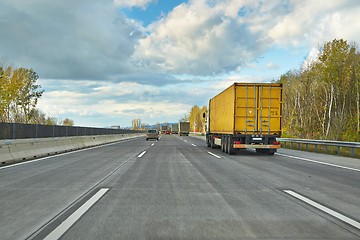 Image showing Highway Driver View