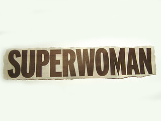 Image showing SUPERWOMAN