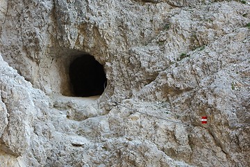 Image showing Tunnel in stone