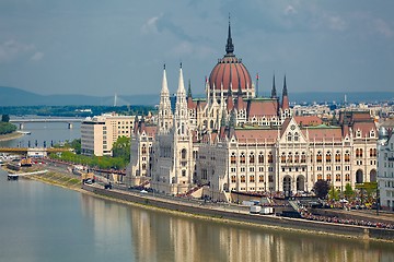 Image showing Parliament Building in Budapest