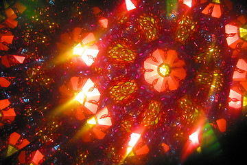 Image showing color kaleidoscope texture