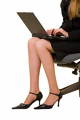 Image showing Business legs