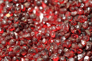 Image showing red pyrope minerals (garnet)