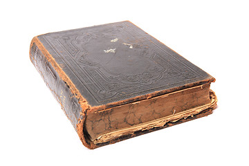 Image showing old book isolated