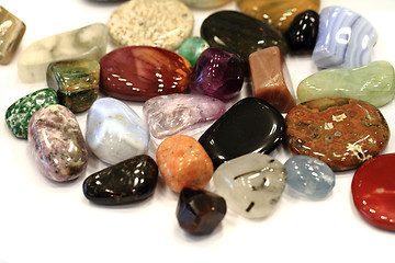 Image showing natural color gems background 