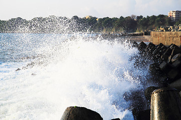 Image showing blue bulgarian sea