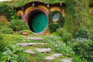 Image showing Hobbiton Movie Set