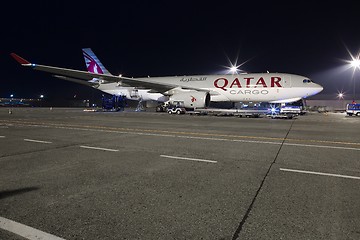 Image showing Qatar Cargo Plane