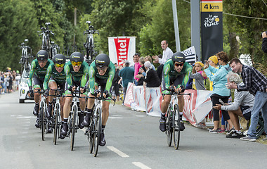 Image showing Team Europcar - Team Time Trial 2015