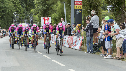 Image showing Team Lampre-Merida - Team Time Trial 2015