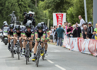 Image showing Team Bretagne-Seche Environnement - Team Time Trial 2015