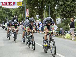 Image showing Team Bretagne-Seche Environnement - Team Time Trial 2015