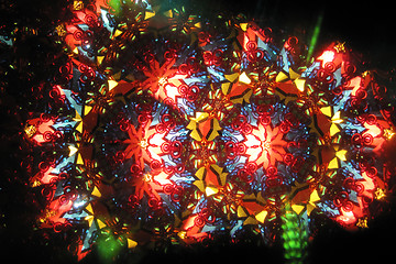 Image showing color kaleidoscope texture