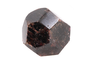 Image showing brown garnet mineral