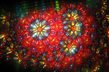 Image showing color kaleidoscope texture