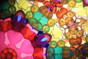 Image showing color kaleidoscope texture