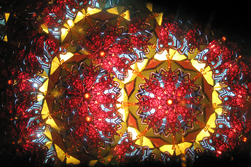 Image showing color kaleidoscope texture