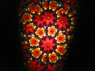 Image showing color kaleidoscope texture