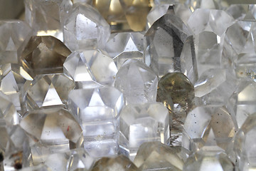 Image showing white rock-crystal background