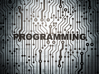 Image showing Programming concept: circuit board with Programming