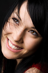 Image showing Smiling beautiful woman