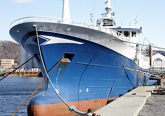 Image showing Norwegian fishing boat