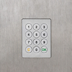 Image showing Keypad