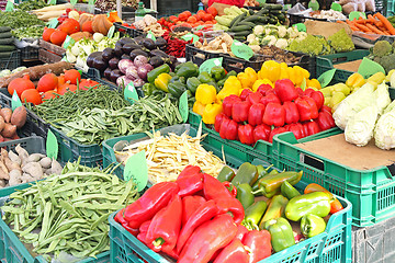 Image showing Farmers Market