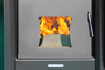 Image showing Boiler Fire