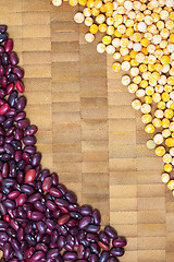 Image showing Beans and peas