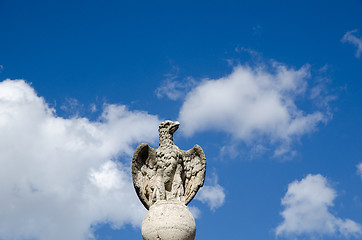 Image showing Eagle statue in Rome, Italy