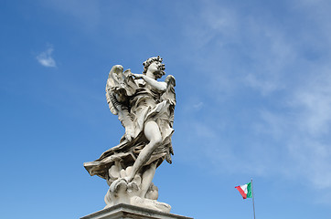 Image showing Angel sculpture in Rome, Italy