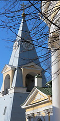 Image showing  Bell tower pyramid