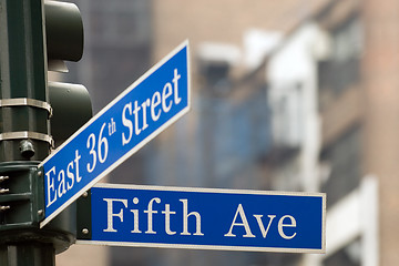 Image showing Fifth Avenue