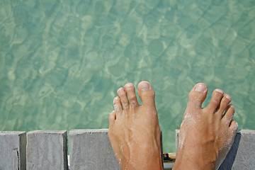 Image showing Life is a Beach (Feet)