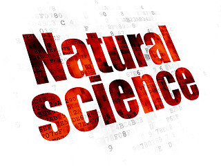 Image showing Science concept: Natural Science on Digital background