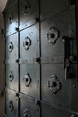 Image showing  lock on fortress gate